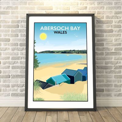 Abersoch Bay, Wales Print__A3