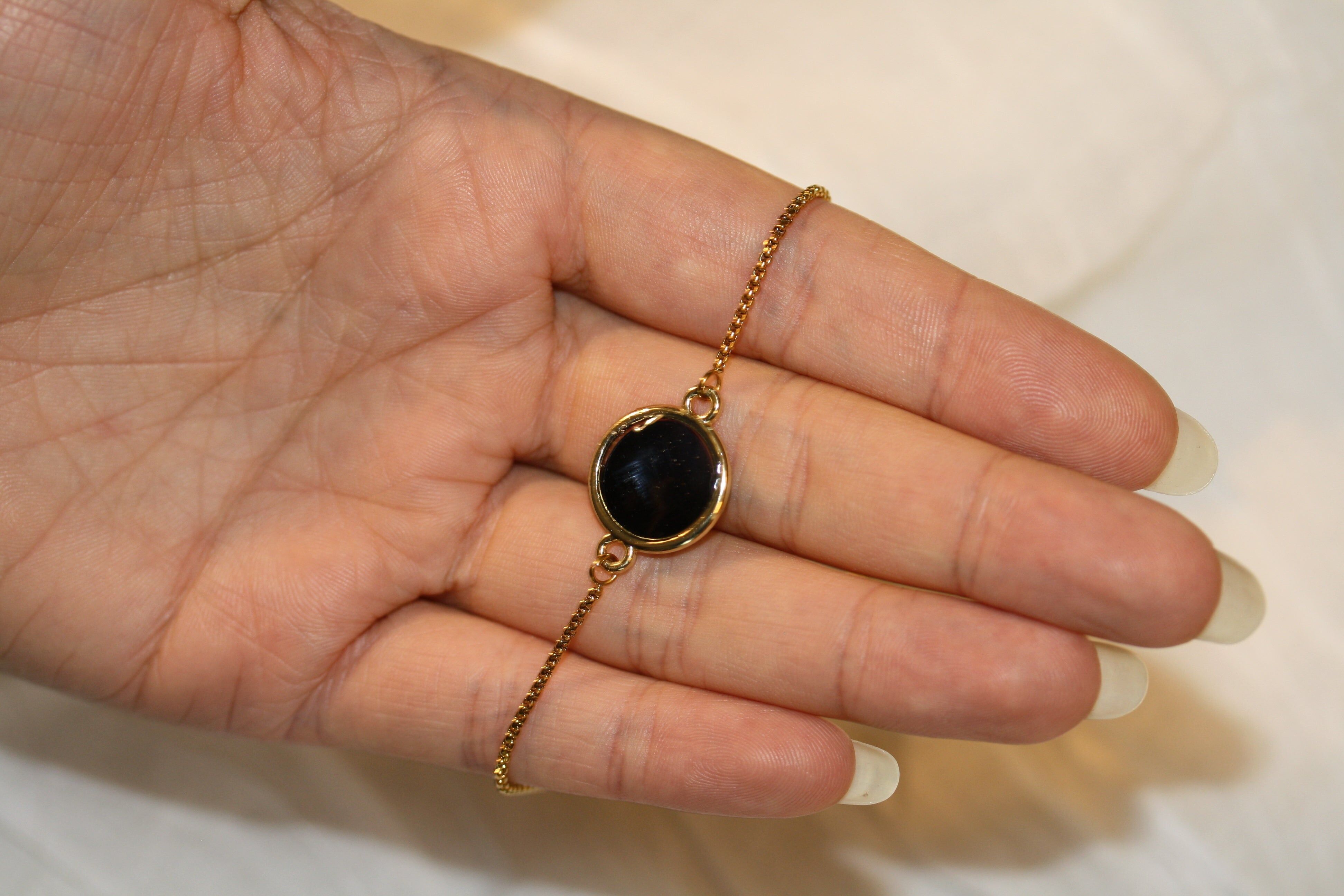 Bracelet "Moon" simple - Marine