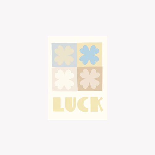 Luck - Postcard