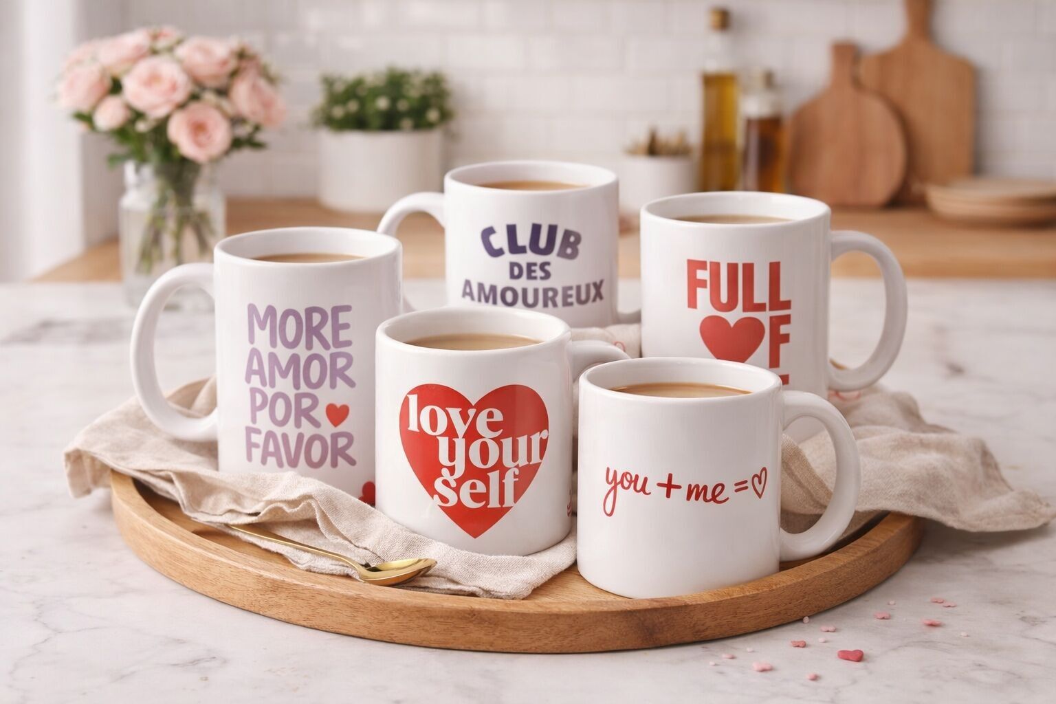 Taza de colección de San Valentín