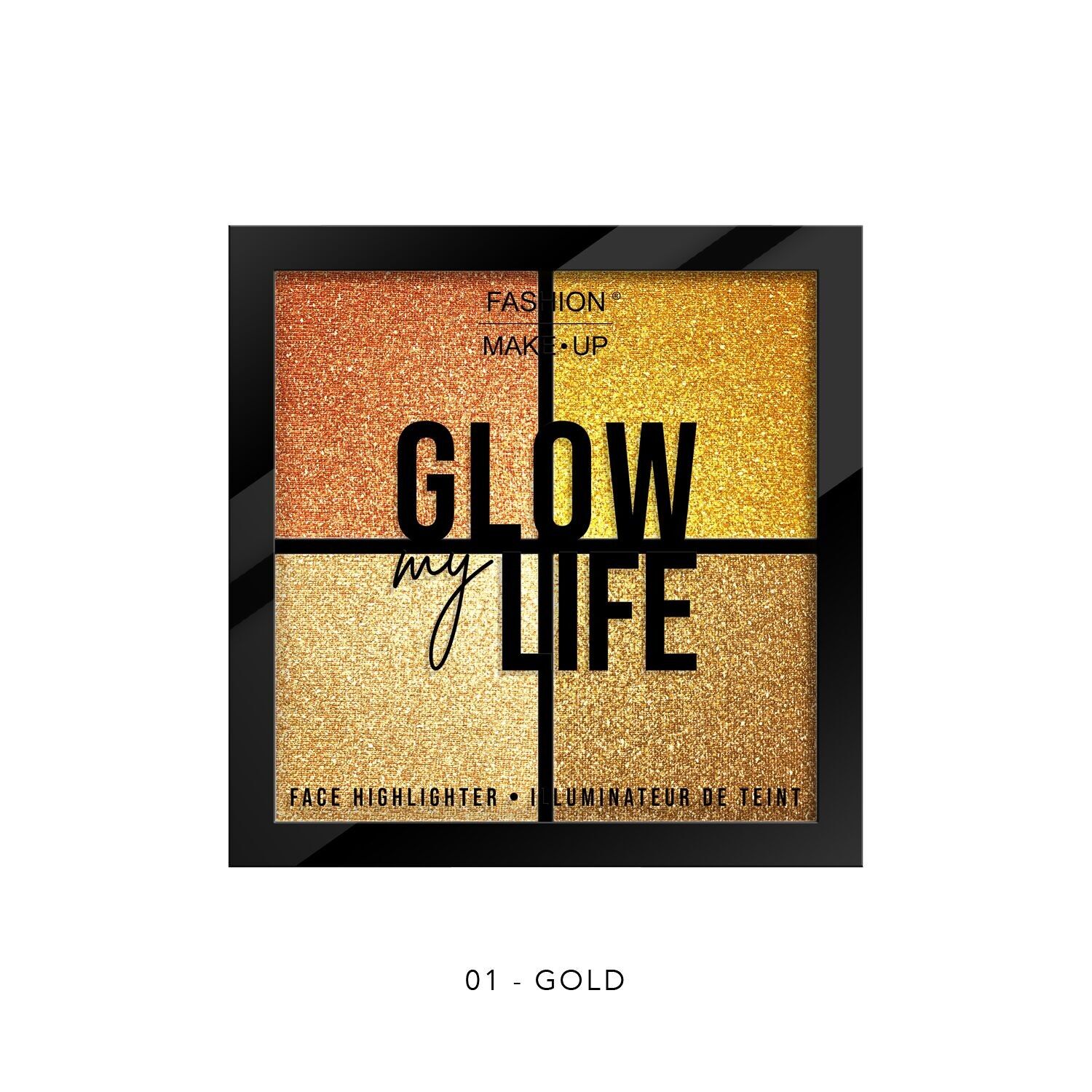 'GLOW MY LIFE' COMPLEXION HIGHLIGHTER PALETTE