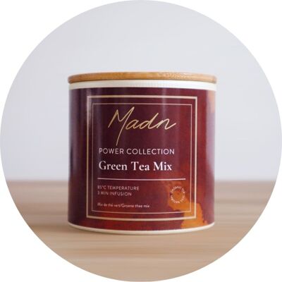 Pouvoir : Mélange de thé vert - Boîte - Vrac
