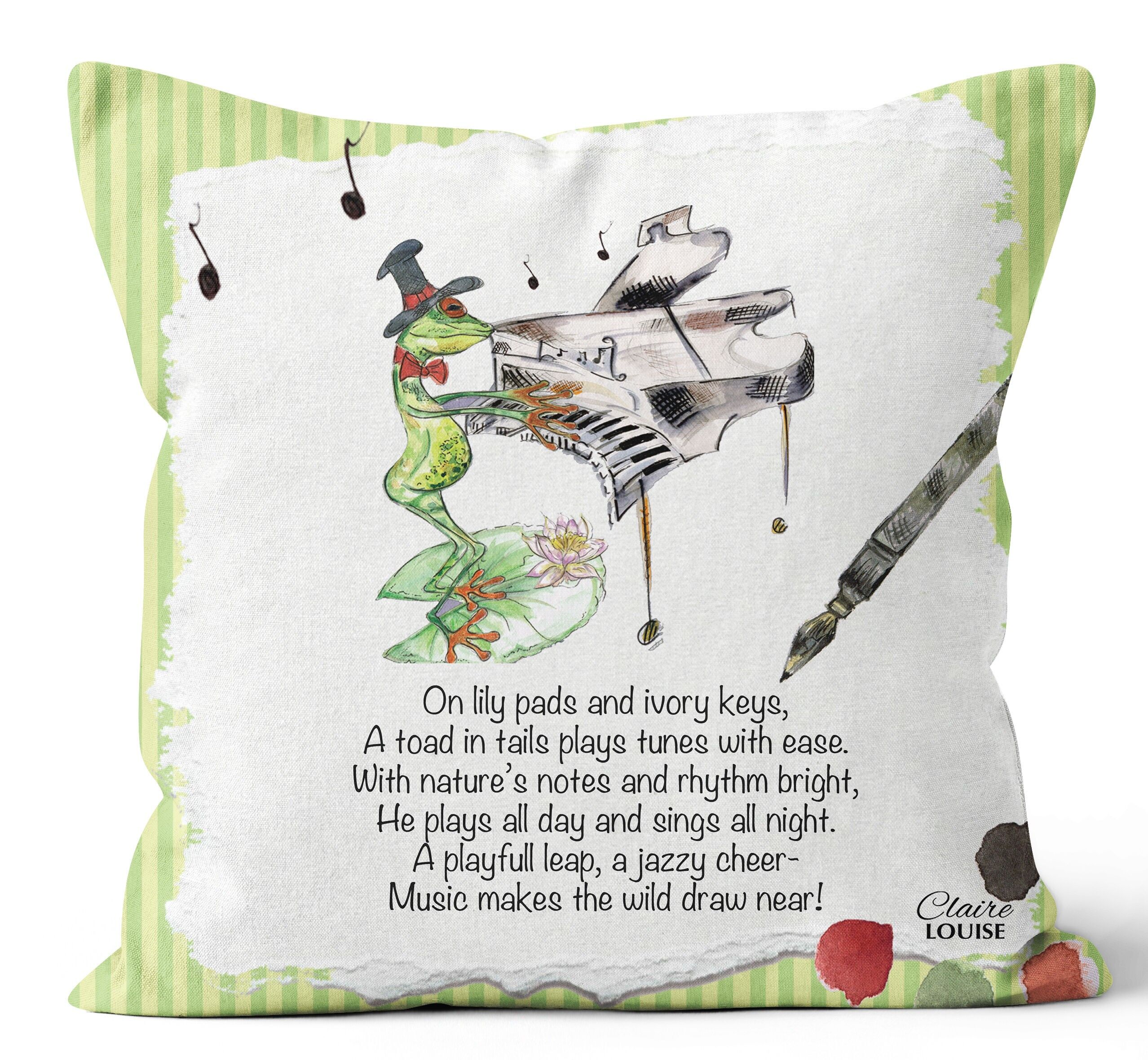 Il cuscino della rana melodiosa - La poesia dipinta