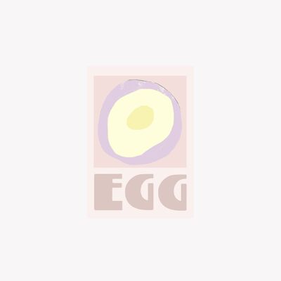 Egg - Postcard