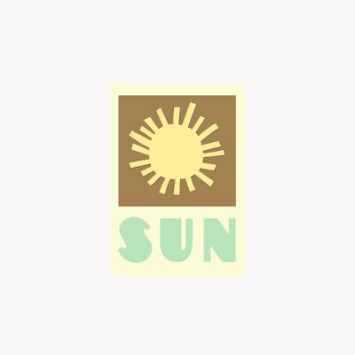 Sun - Postcard