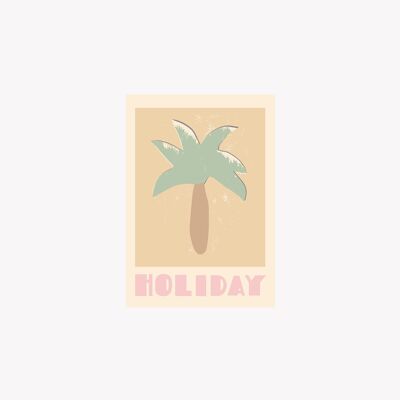 Urlaub - Postkarte