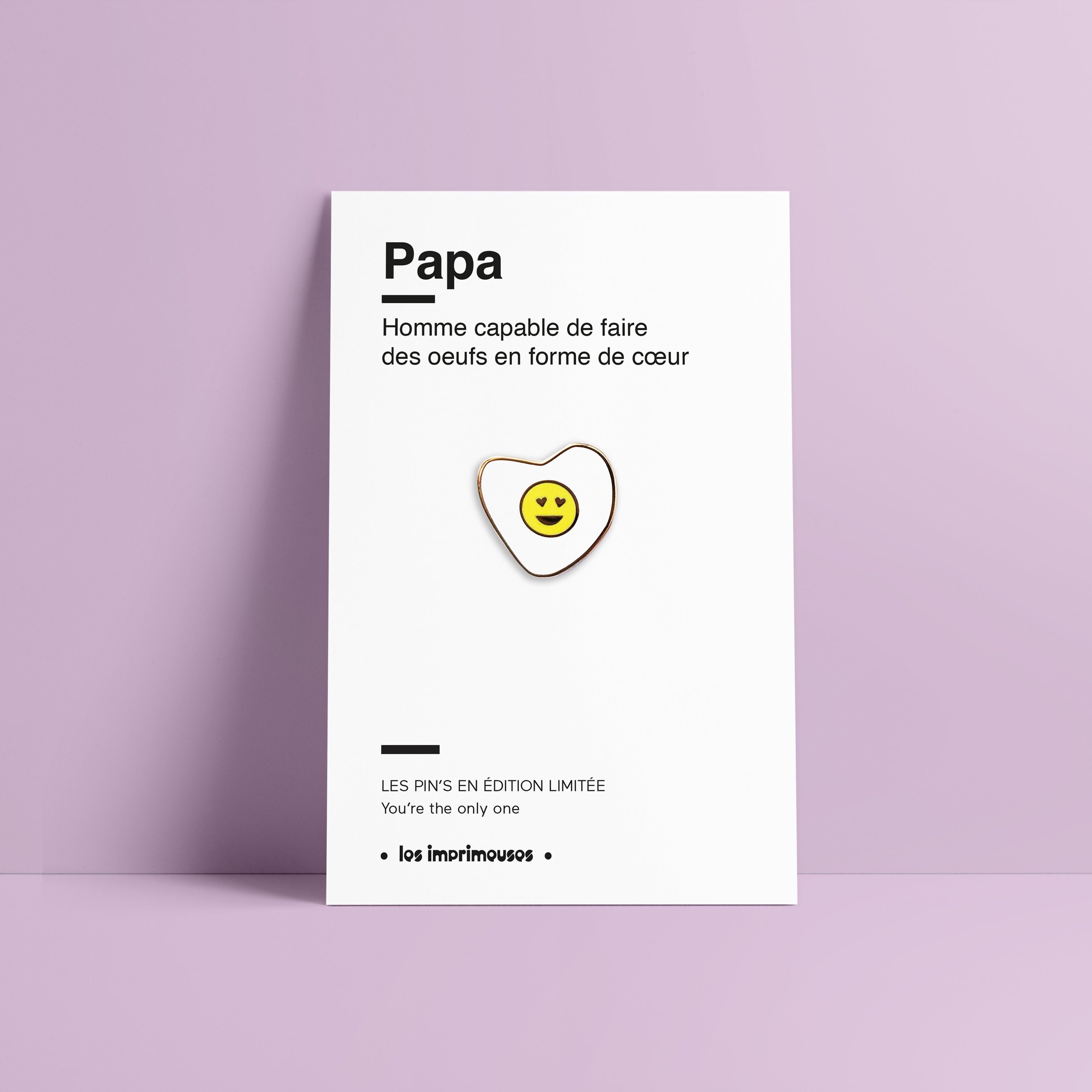 Egg Love Pin - Dad - Father's Day Special