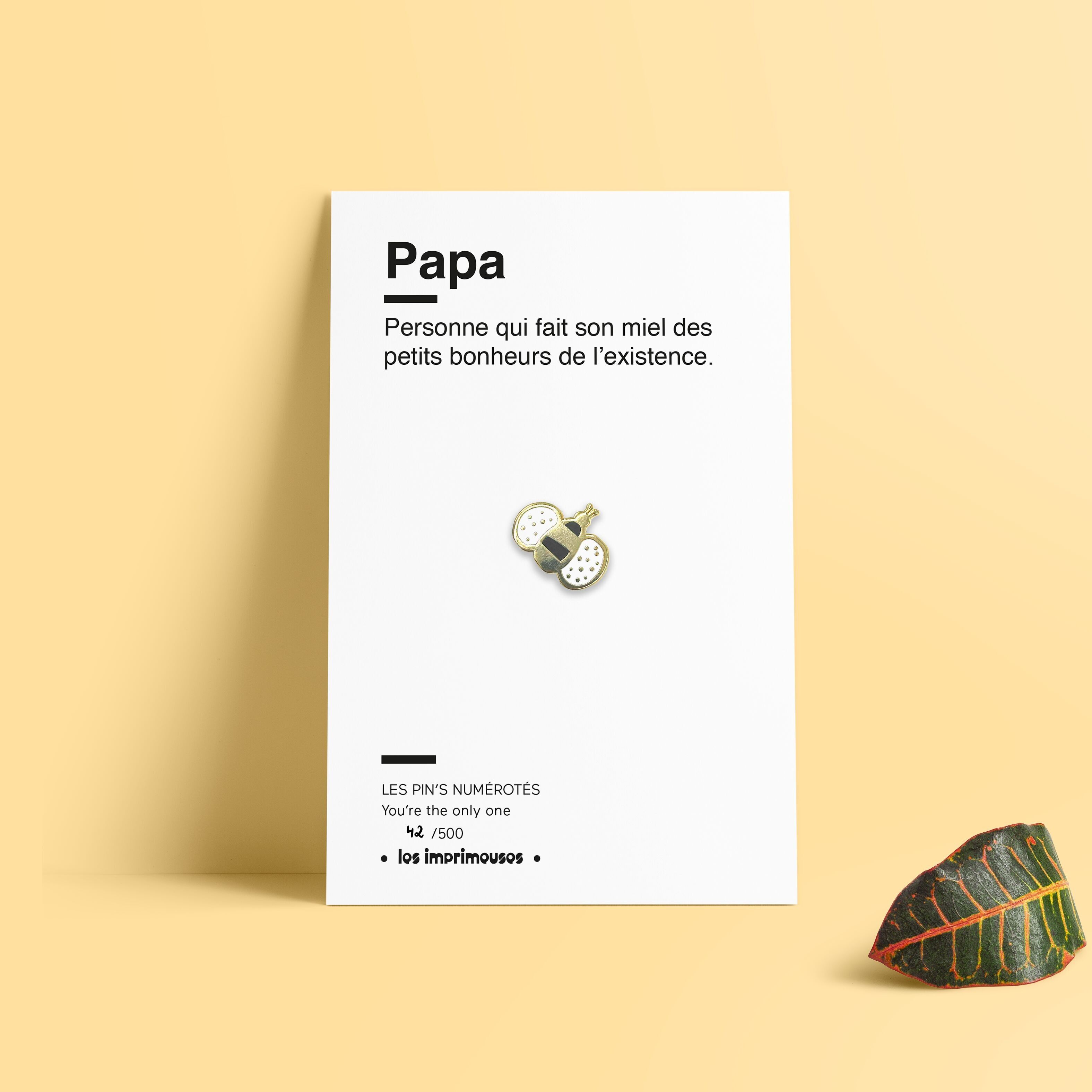 Bee Pin – Papa – Vatertagsspecial