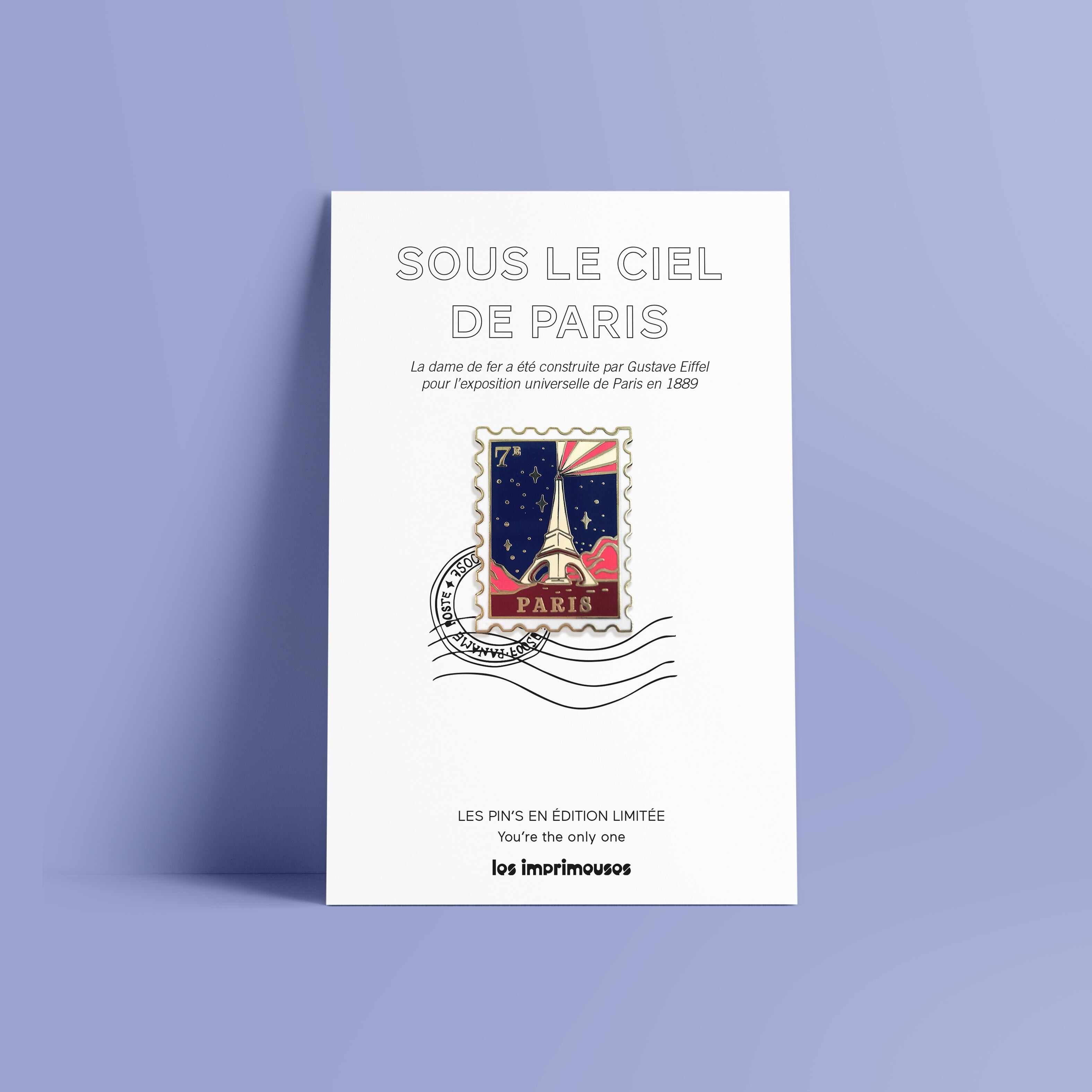 Anstecknadel Paris 7. Arrondissement - Unter dem Pariser Himmel