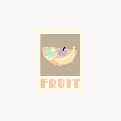 Obst - Postkarte