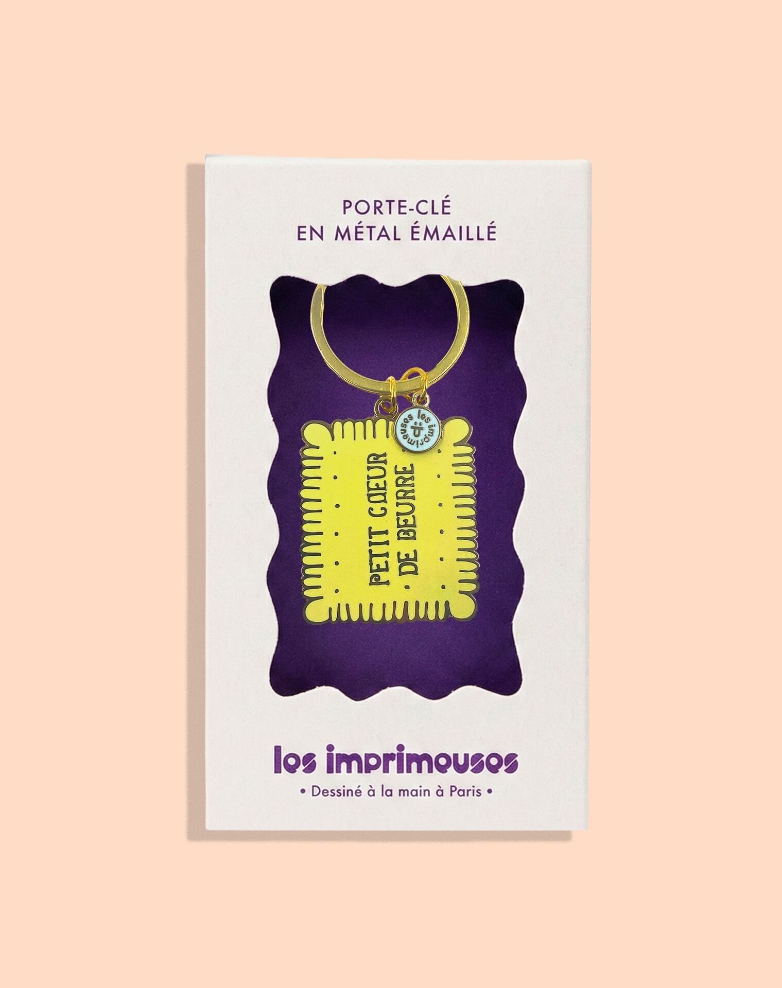 Keks-Schlüsselanhänger – Kleines Butterherz