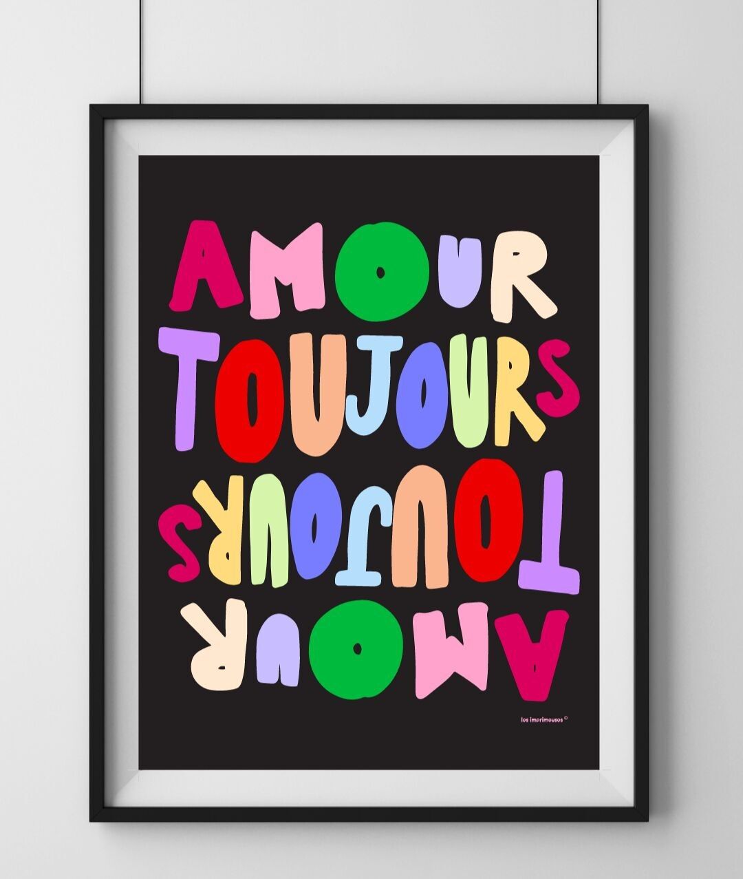 Poster - Love Always - Les Imprimeuses