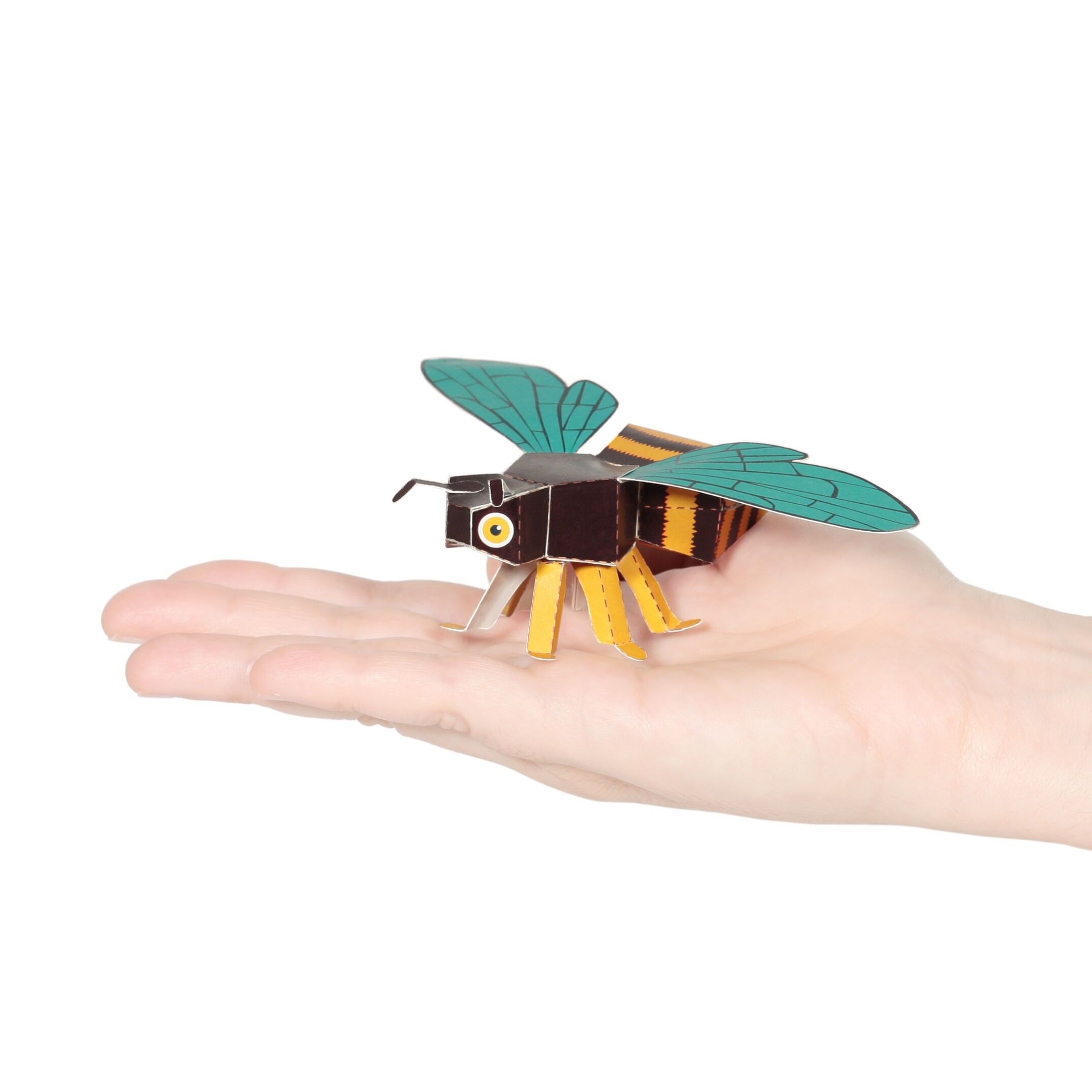 Postal de abeja melífera