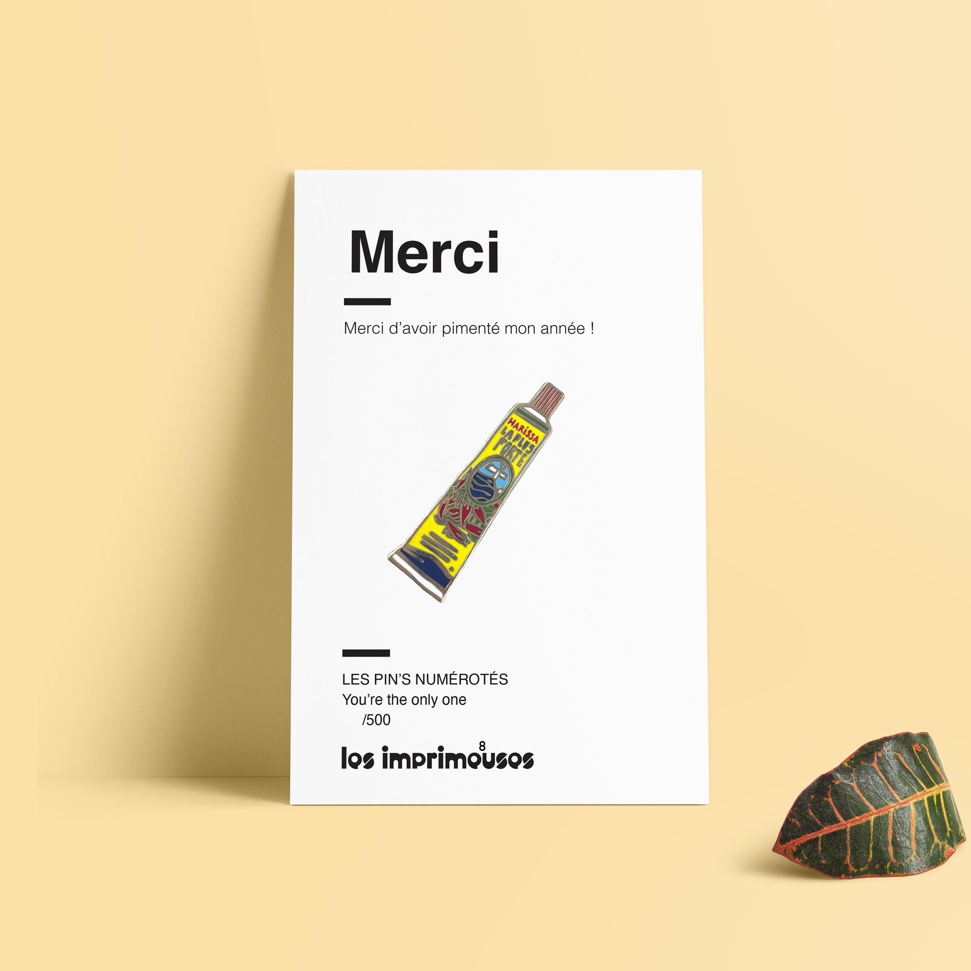 Harissa-Anstecknadel, Schuljahresende – die Würze meines Jahres