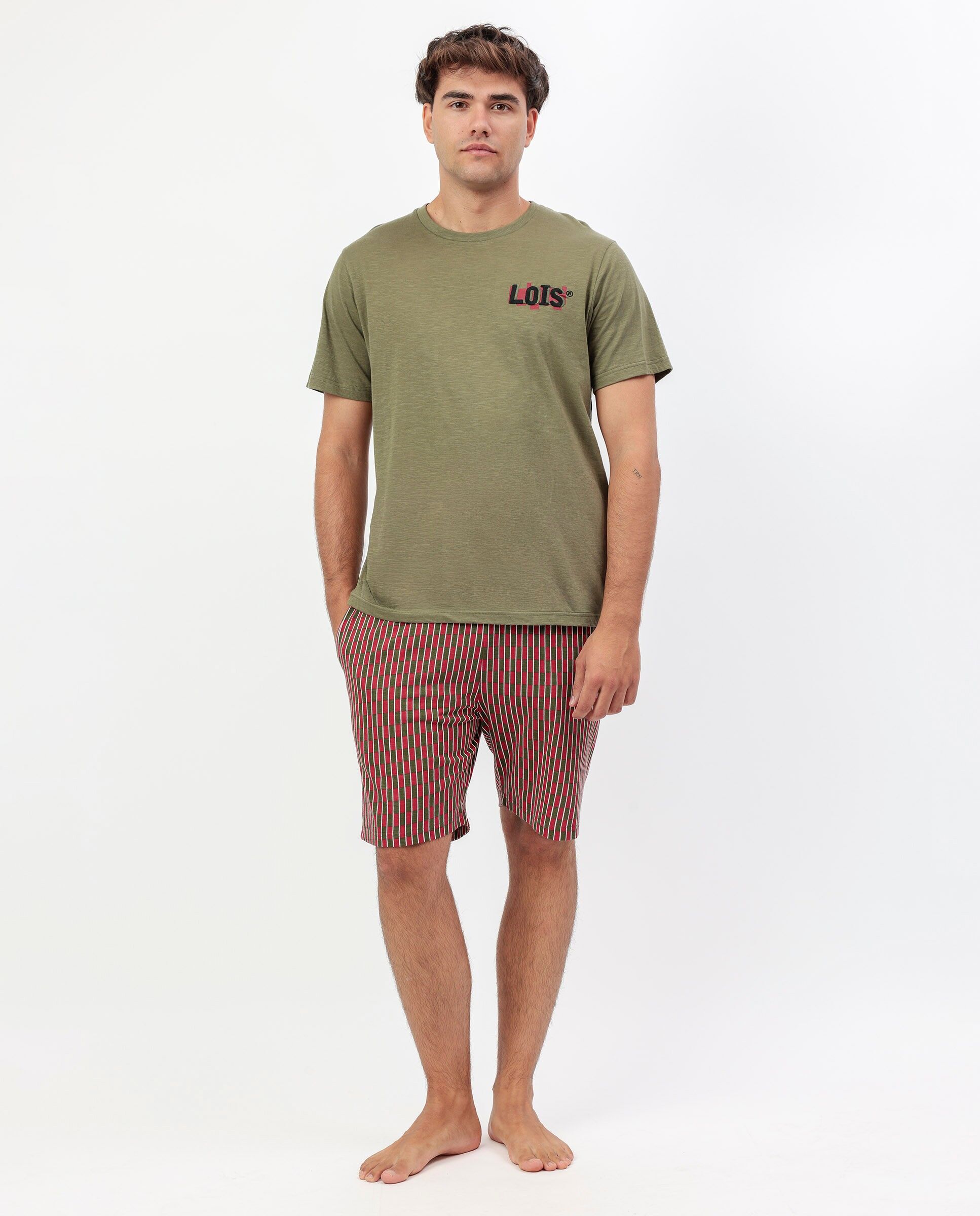 Pyjama à manches courtes LOIS Wanderlust pour hommes