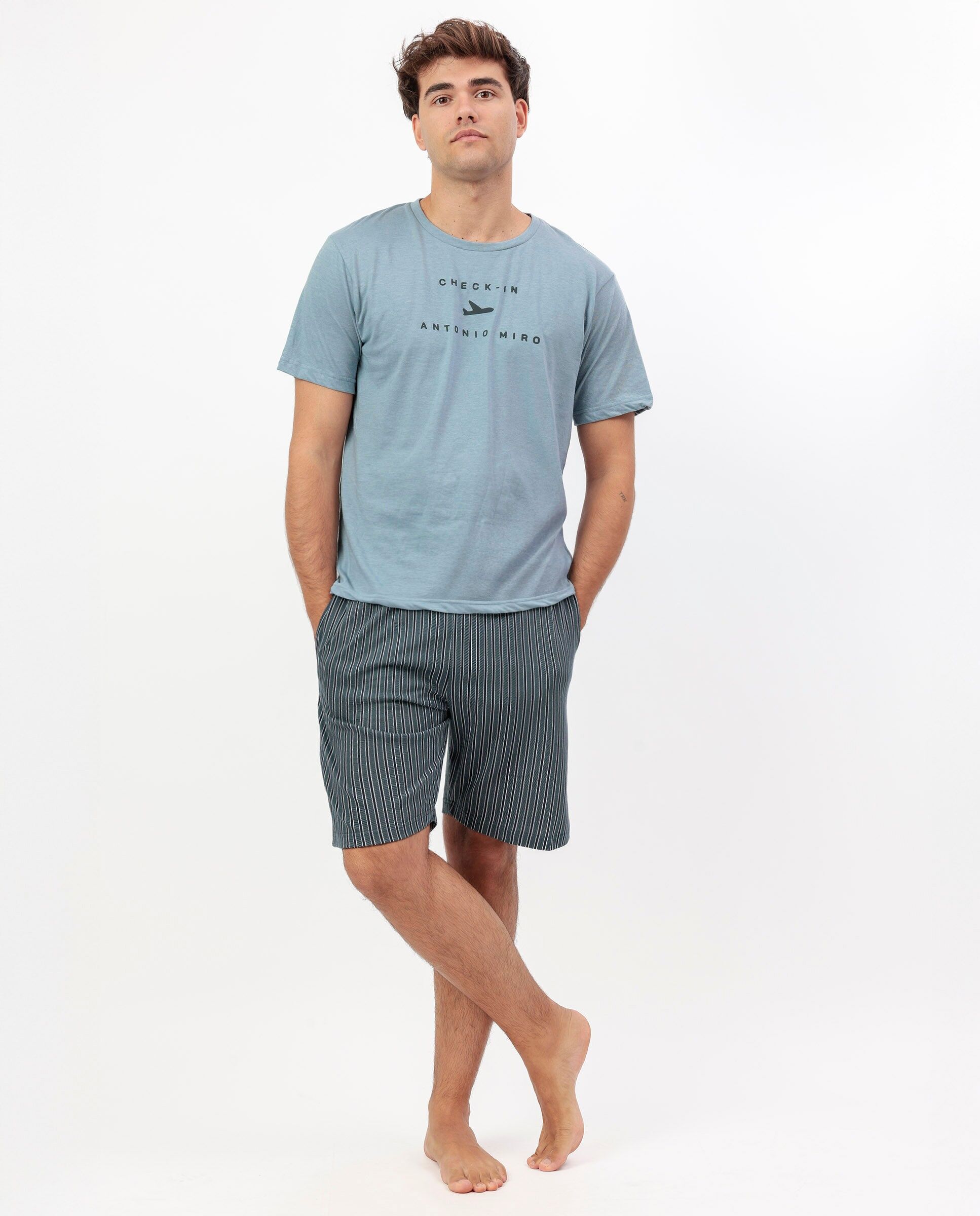 Pyjama à manches courtes pour homme ANTONIO MIRO