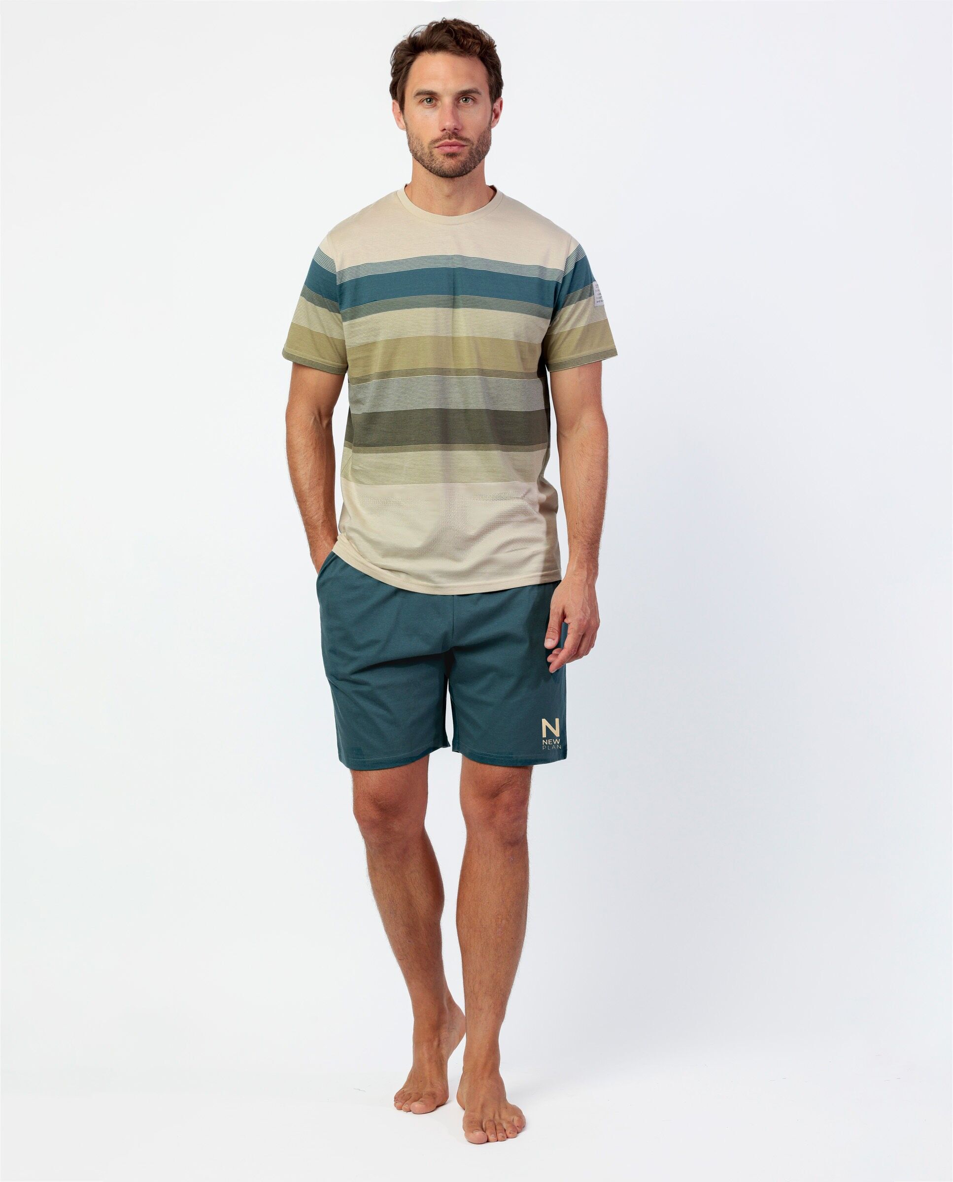 Pyjamas à manches courtes NEW PLAN Impact pour hommes
