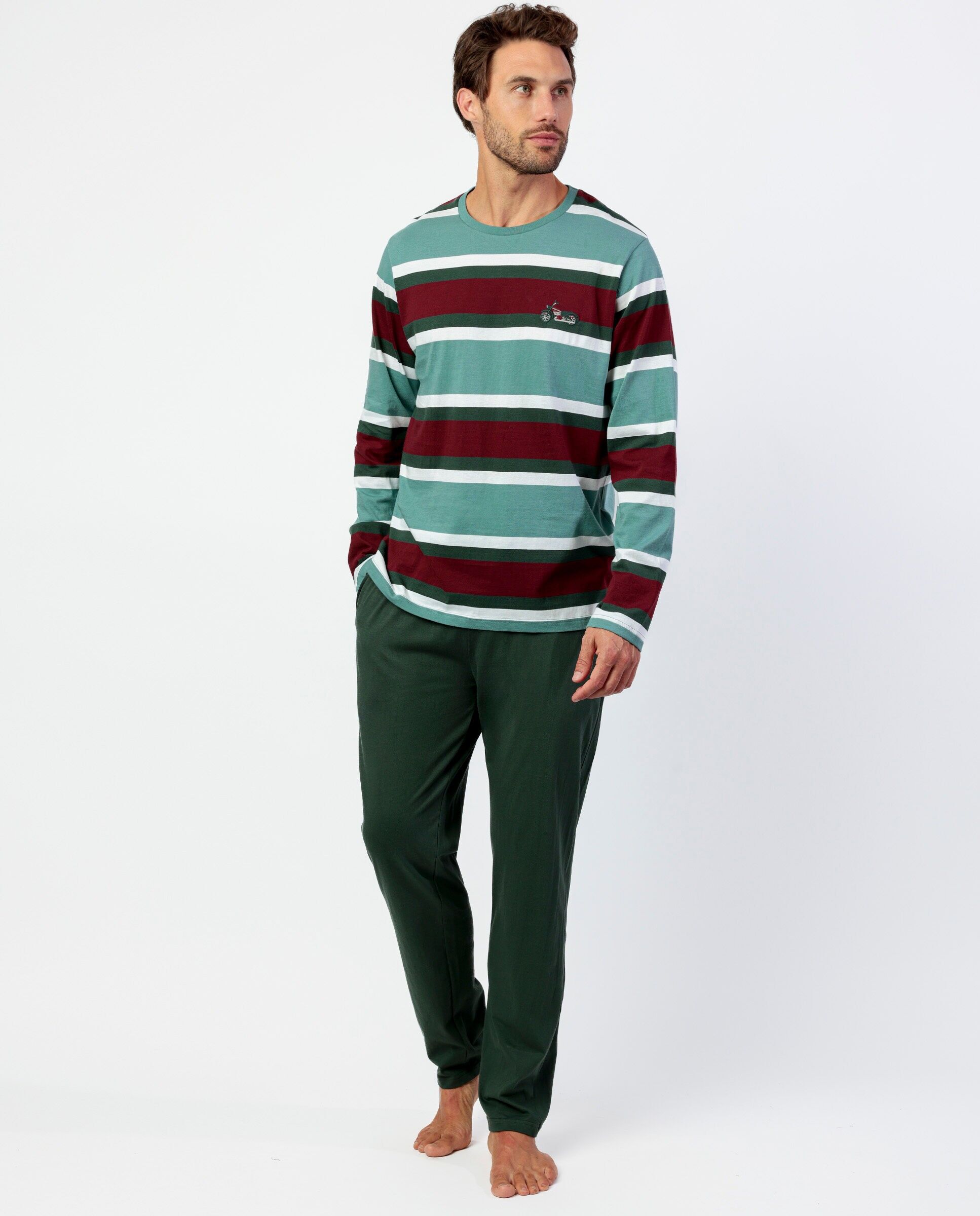 Pyjama à manches longues pour homme ADMAS Kings Of The Road