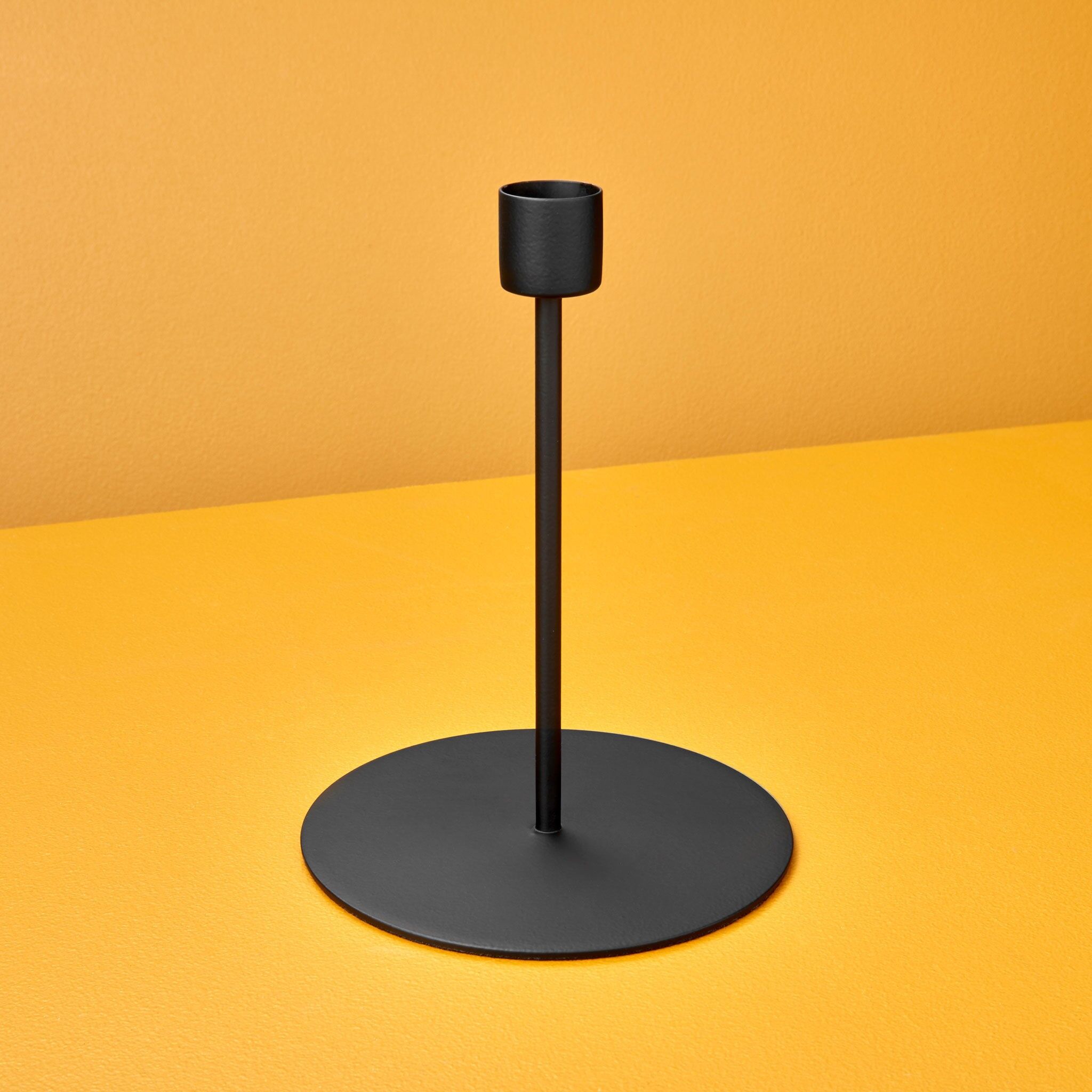 Kent Black Candlestick, Tall