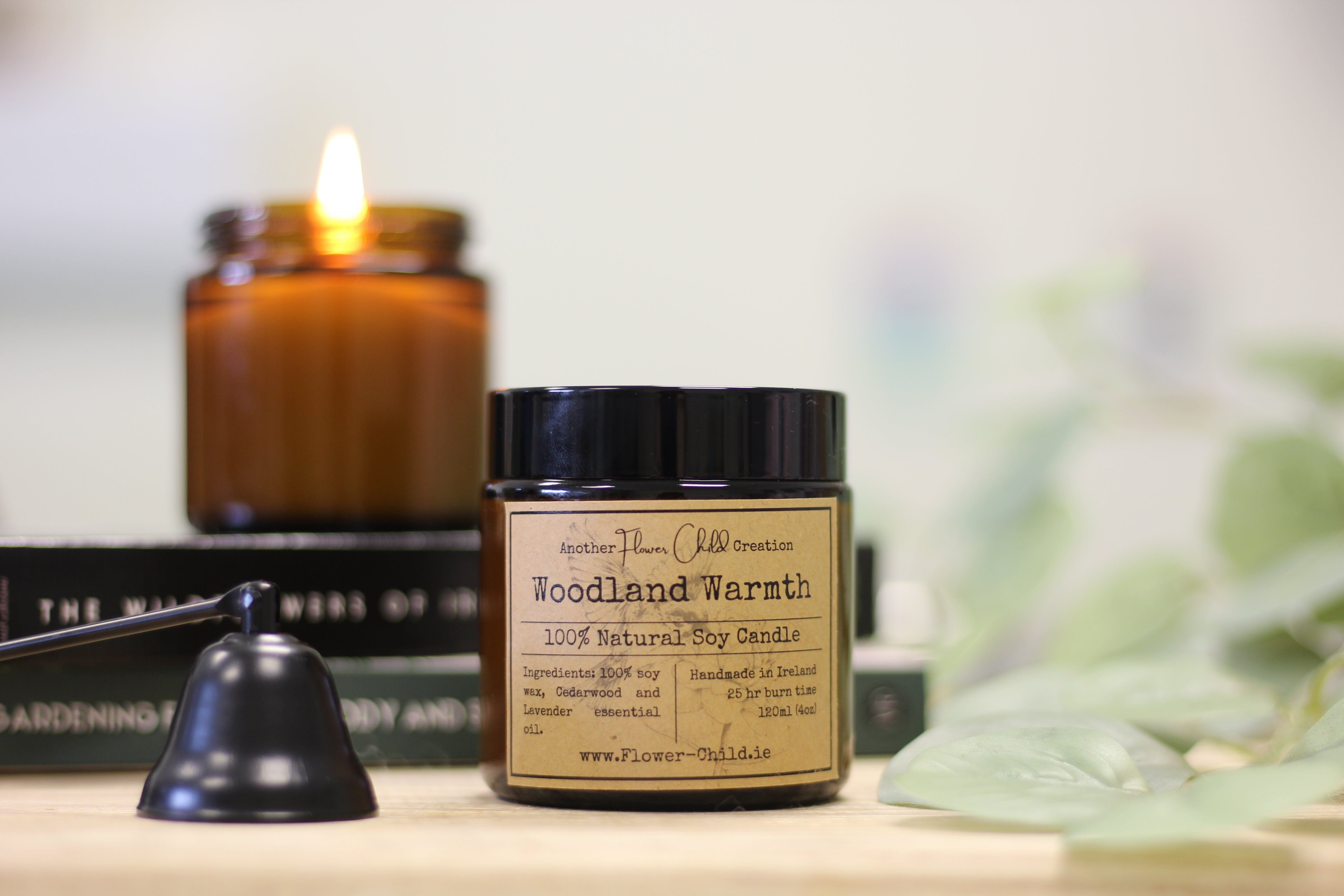 Waldige Wärme | Duftkerze aus Lavendel und Zedernholz