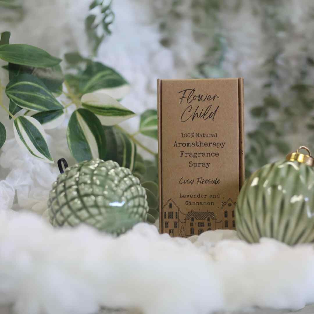 Gemütliches Kaminfeuer-Duftspray