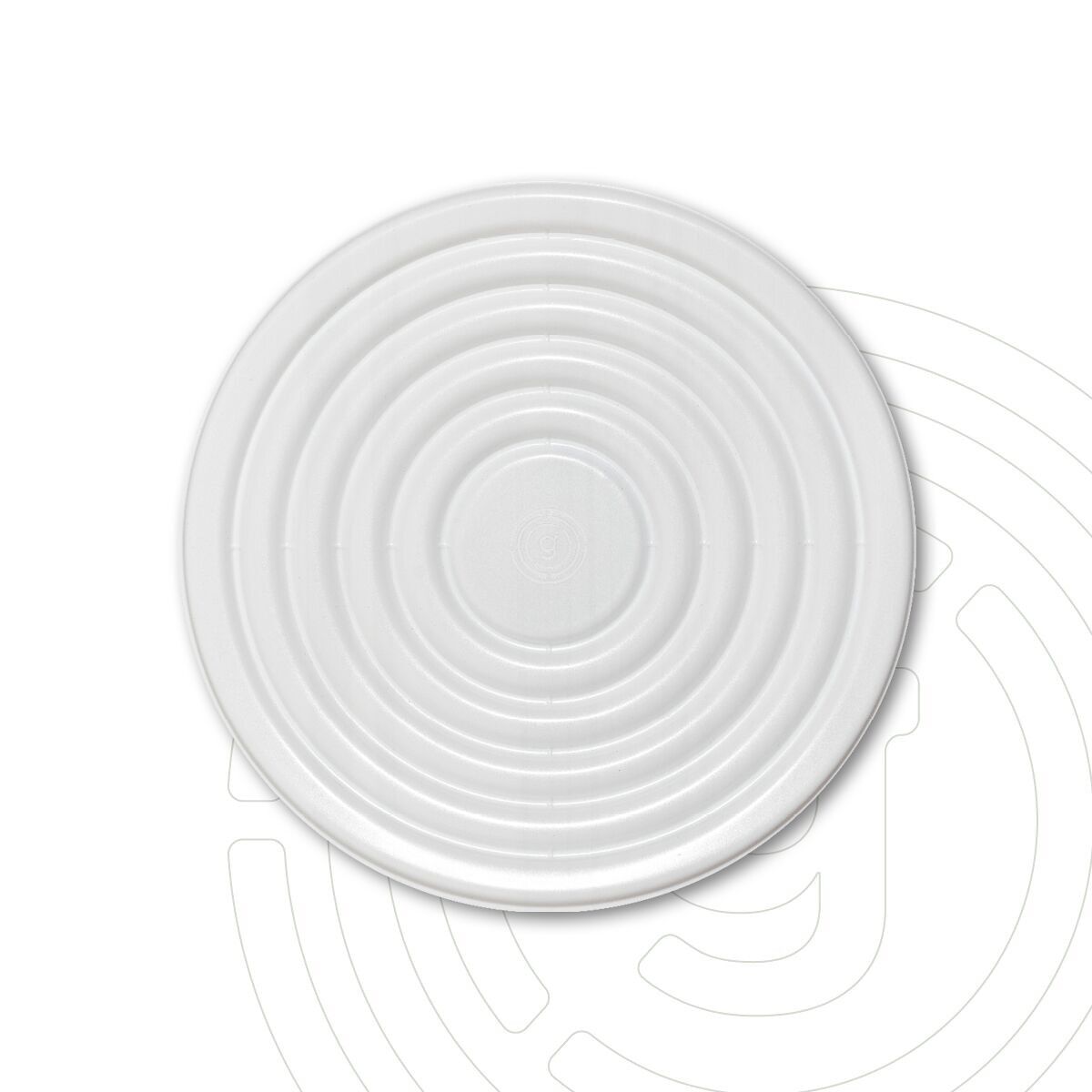 gelmags® MagUp-Pad L, Ø 14 cm, paquete de 2, blanco | Camping | Magnetizar utensilios de cocina de camping | Mejora | Equipo de camping y navegación | Accesorios | Solución para camping