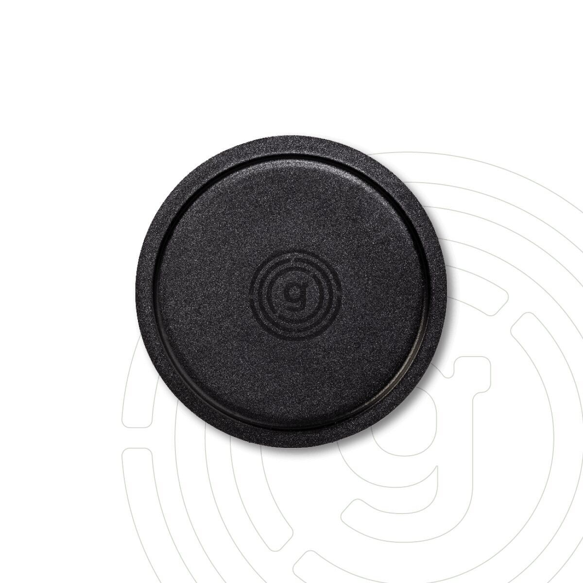 gelmags® Nano-Gel-Pad 2.0, L, Ø 8,3 cm, juego de 4 piezas, negro | Camping | Magnetizar platos de camping | Mejora | Equipo de camping y navegación | Accesorios | Solución para camping