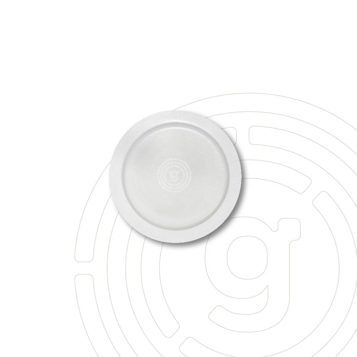 gelmags® Nano-Gel-Pad 2.0, S, Ø 4,9 cm, juego de 4 piezas, blanco | Camping | Magnetizar platos de camping | Mejora | Equipo de camping y navegación | Accesorios | Solución para camping