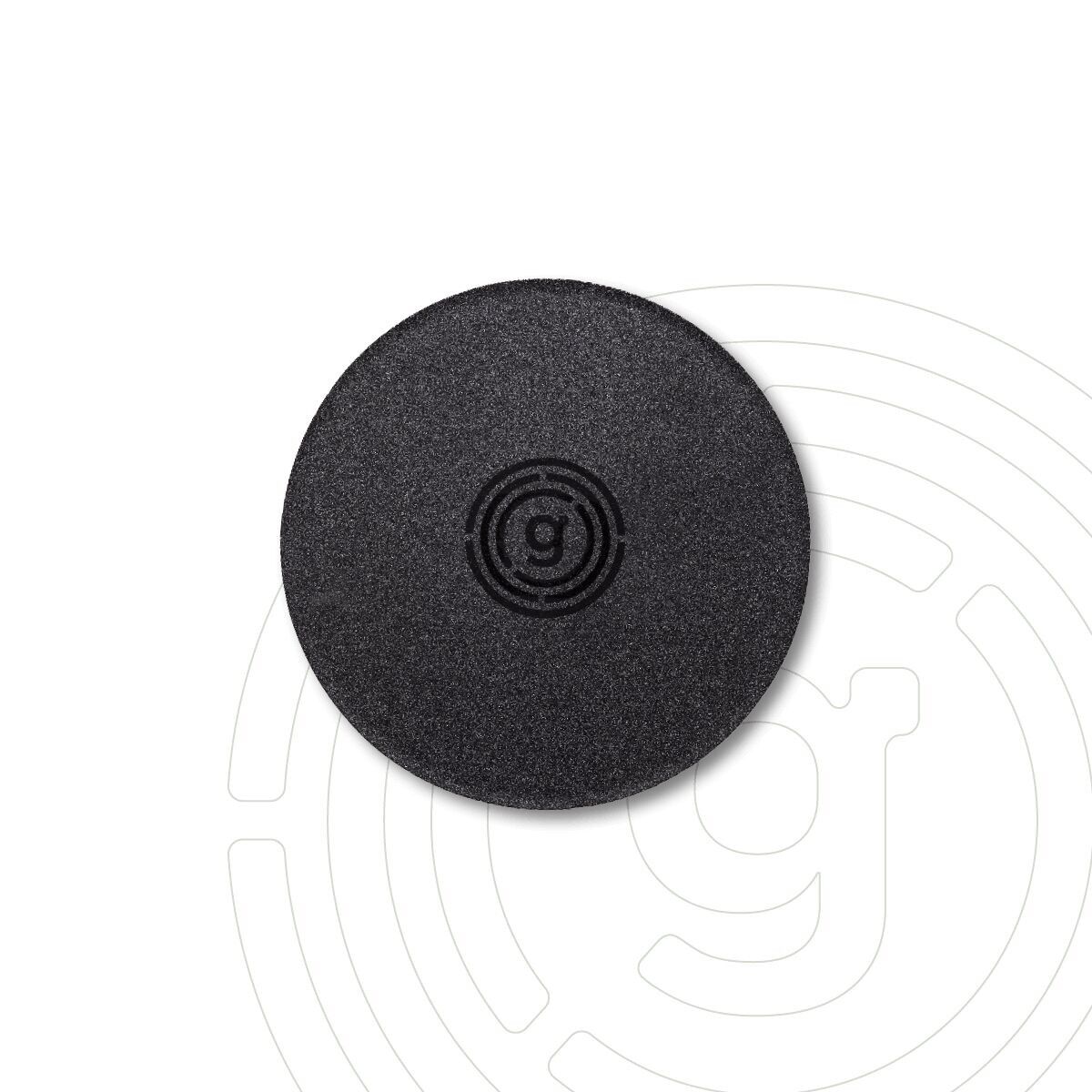 gelmags® Metall-Pad, Ø 8 cm, schwarz  | Camping | Boot  | Camping-Geschirr magnetisieren | Upgraden | Camping & Boots Equipment | Zubehör | Lösung für Camping