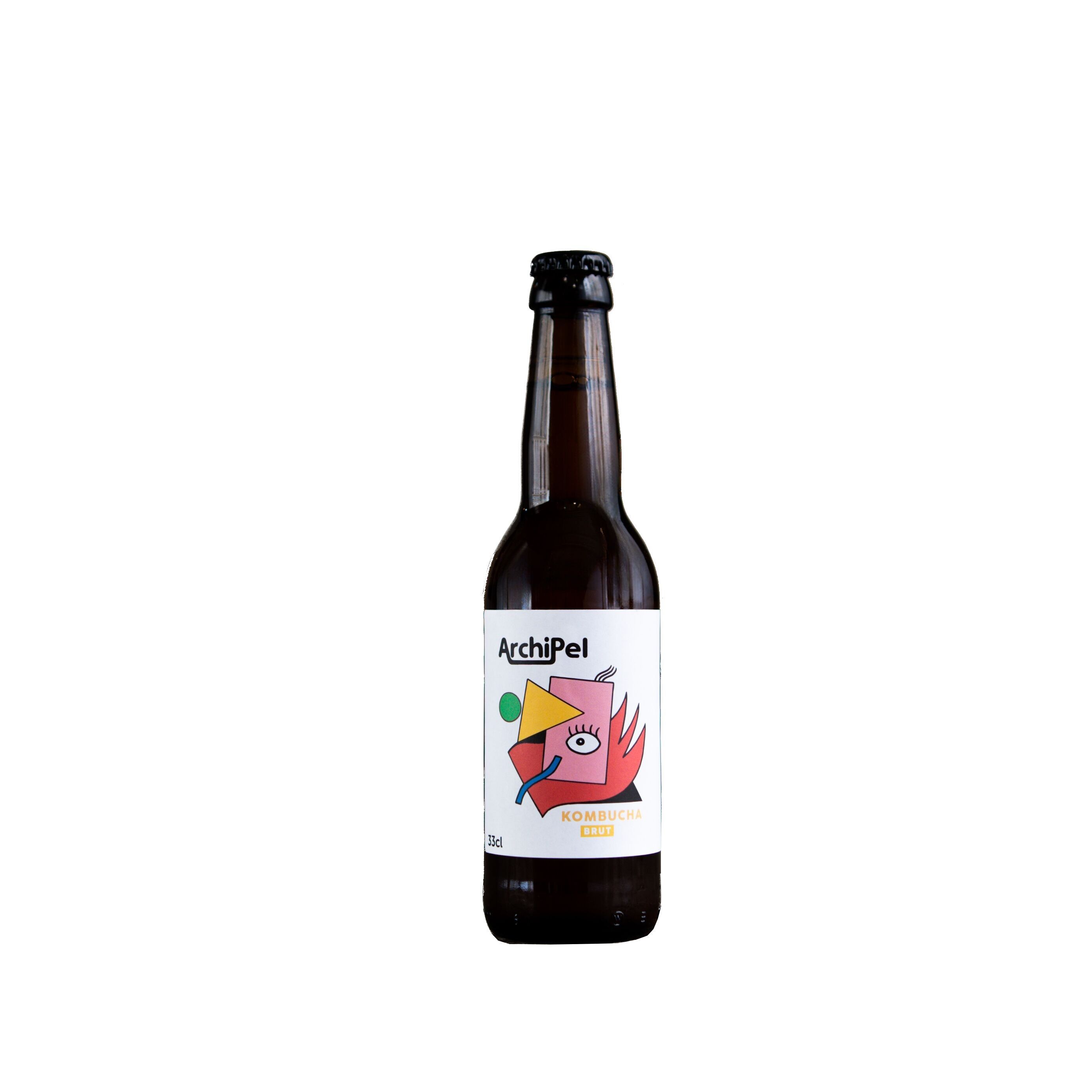 BIO-BRUT Kombucha ARCHIPEL 33CL