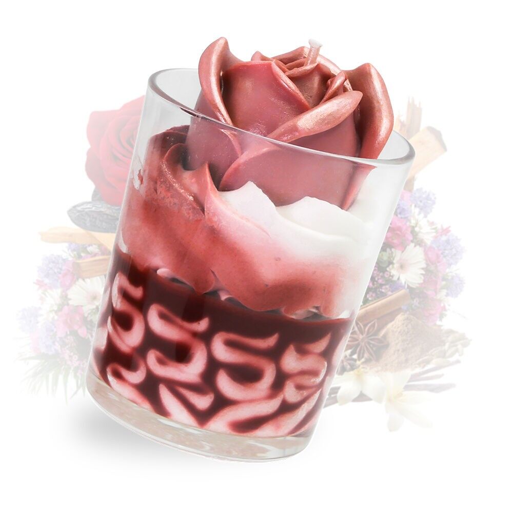 Vela grande de palisandro hecha a mano