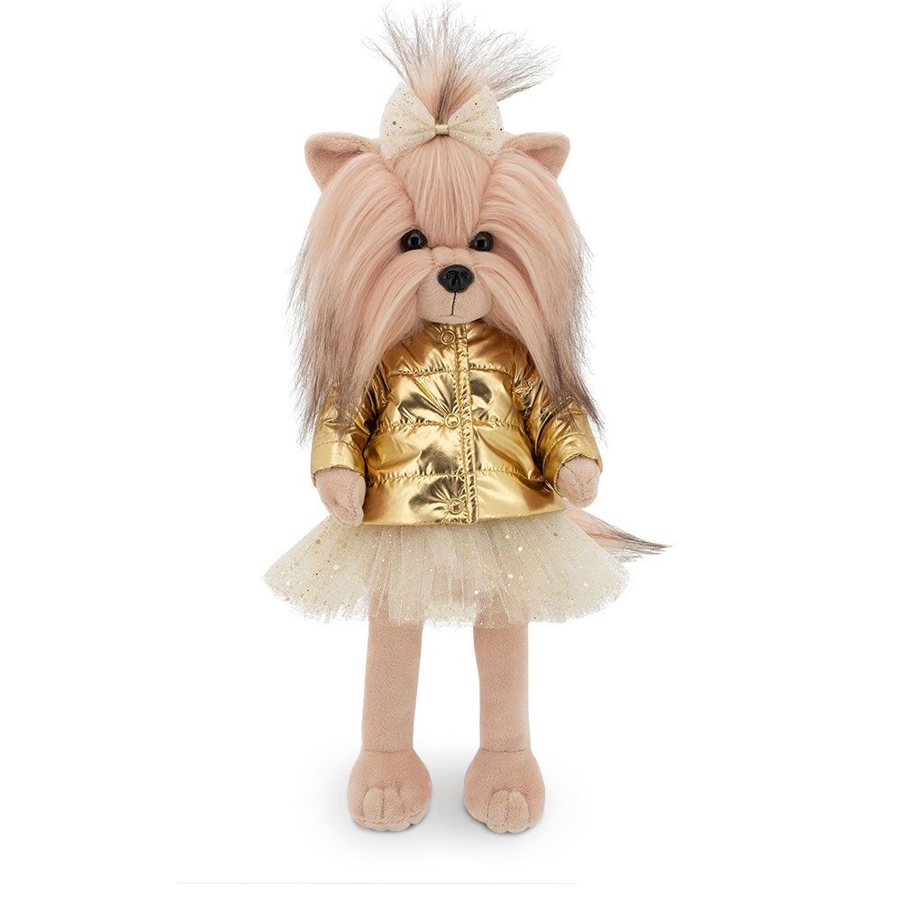 Peluche, Lucky Doggy, Lucky Yoyo : Veste dorée 38 cm