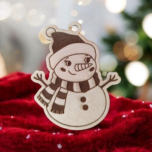 Bonhomme de neige sapin