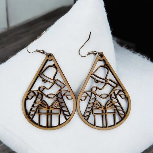 Boucles d'oreilles sucre d'orge