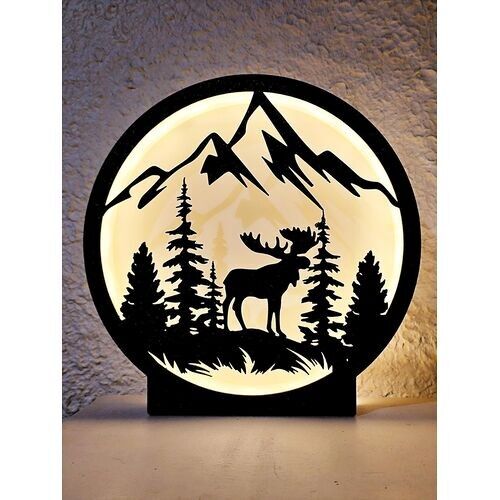 Lampe montagne & caribou