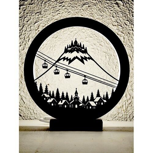 Lampe montagne télécabine