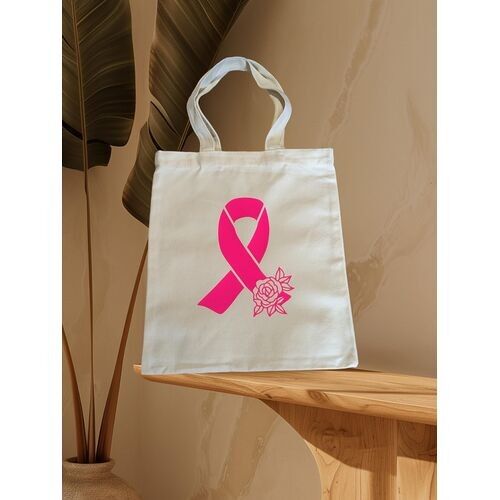 Sac toile octobre rose