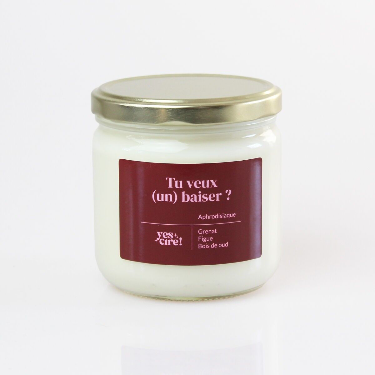 ¿Quieres un beso?| Vela "Afrodisíaca"