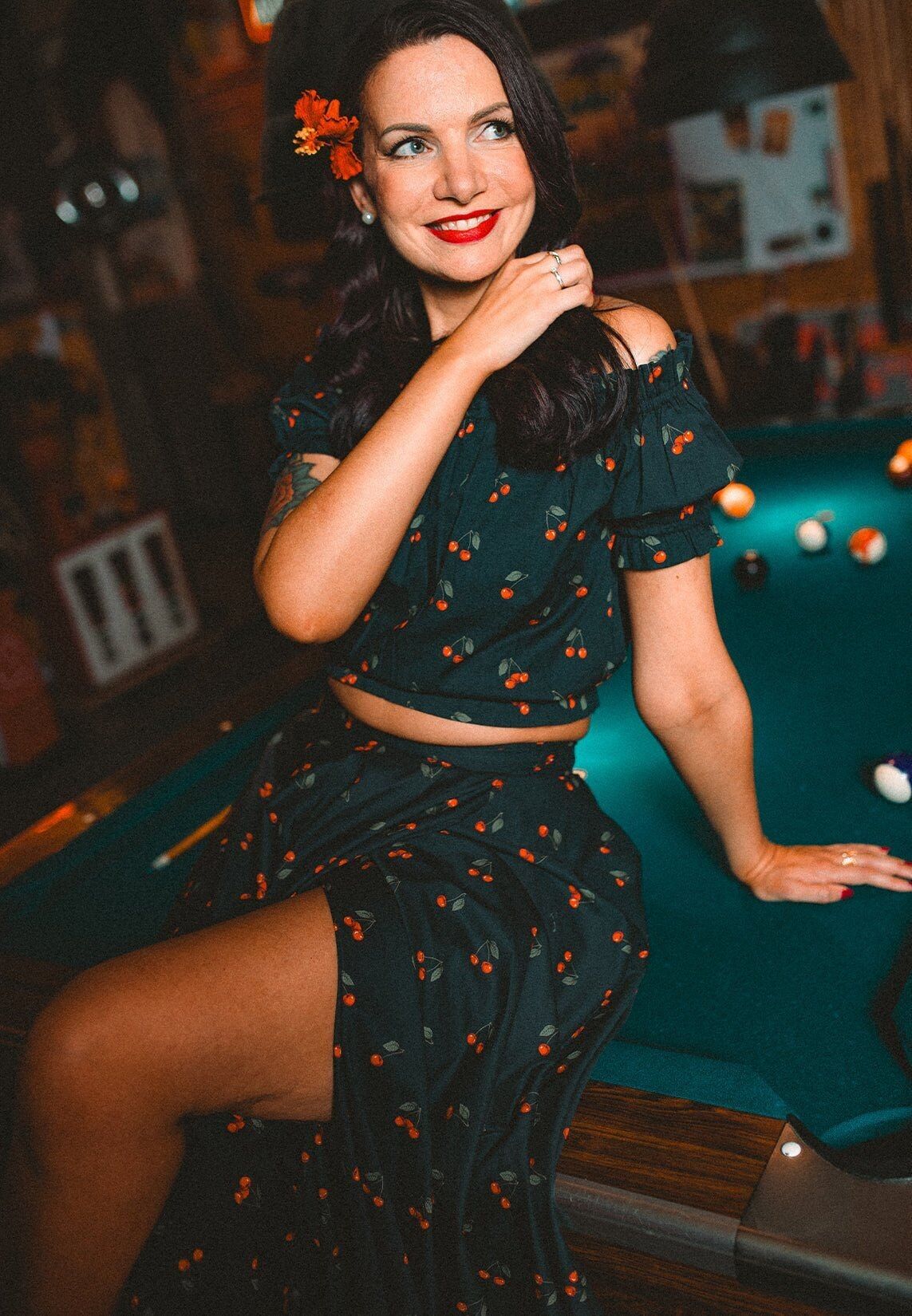 Cropped Top «Cherry»