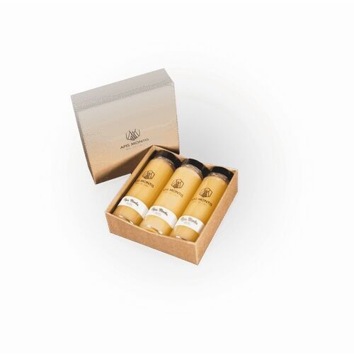 Coffret Boîte Carrée - Trilogie - Miel Français