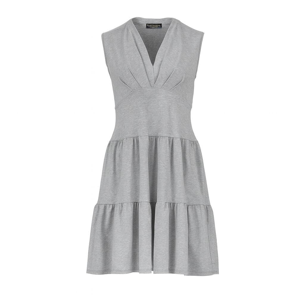 Robe en jersey pour femme avec jupe évasée