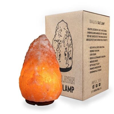 Lampada di sale naturale dell'Himalaya - 1-2kg