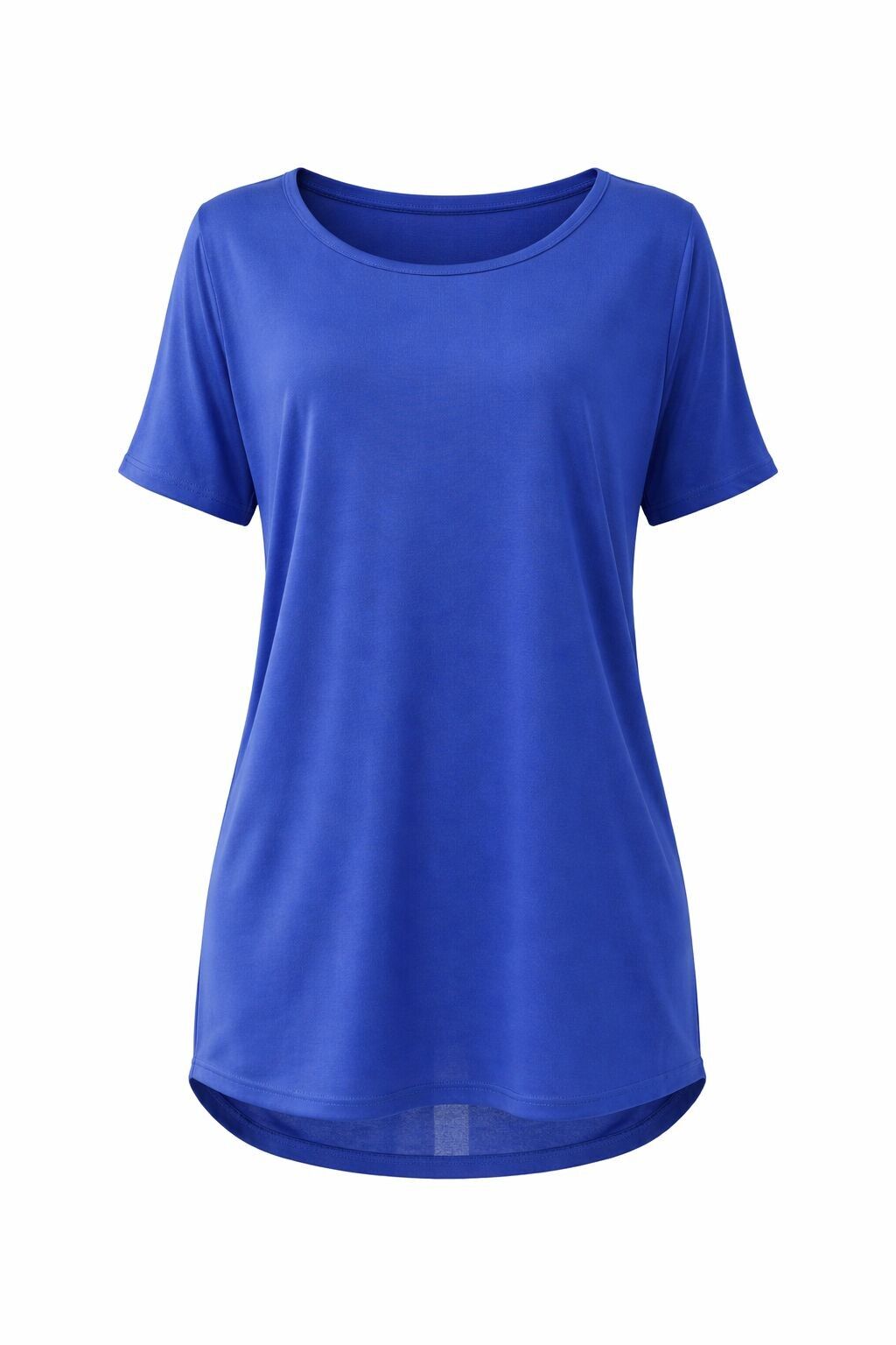 Oversize-Top aus mikromodalem Kaschmir-Mix