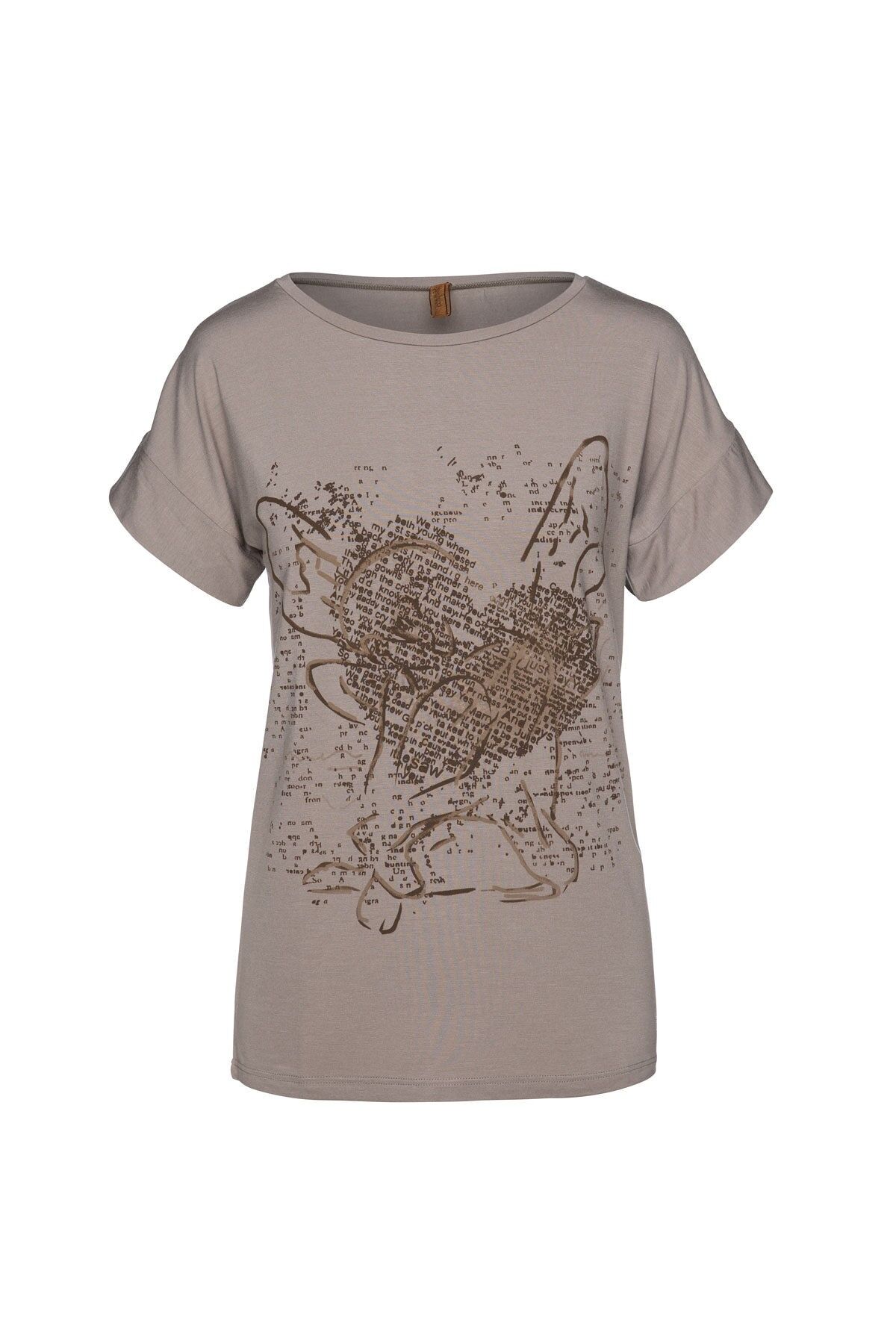 T-shirt imprimé en micromodal Swl