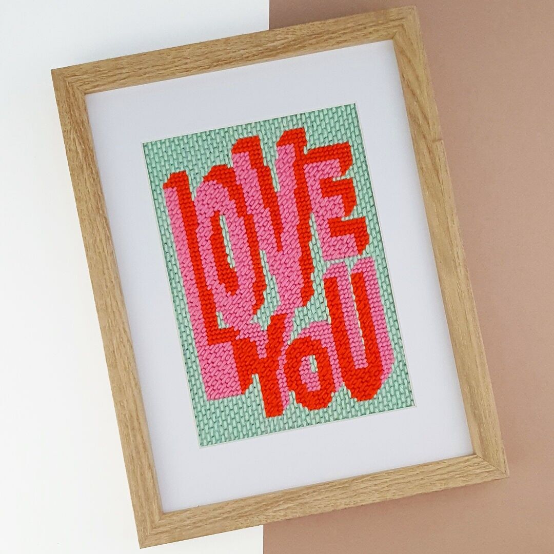 Canvas Kit – Ich liebe dich