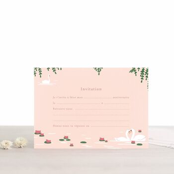 Thalie - lot de 8 cartons d'invitation 1