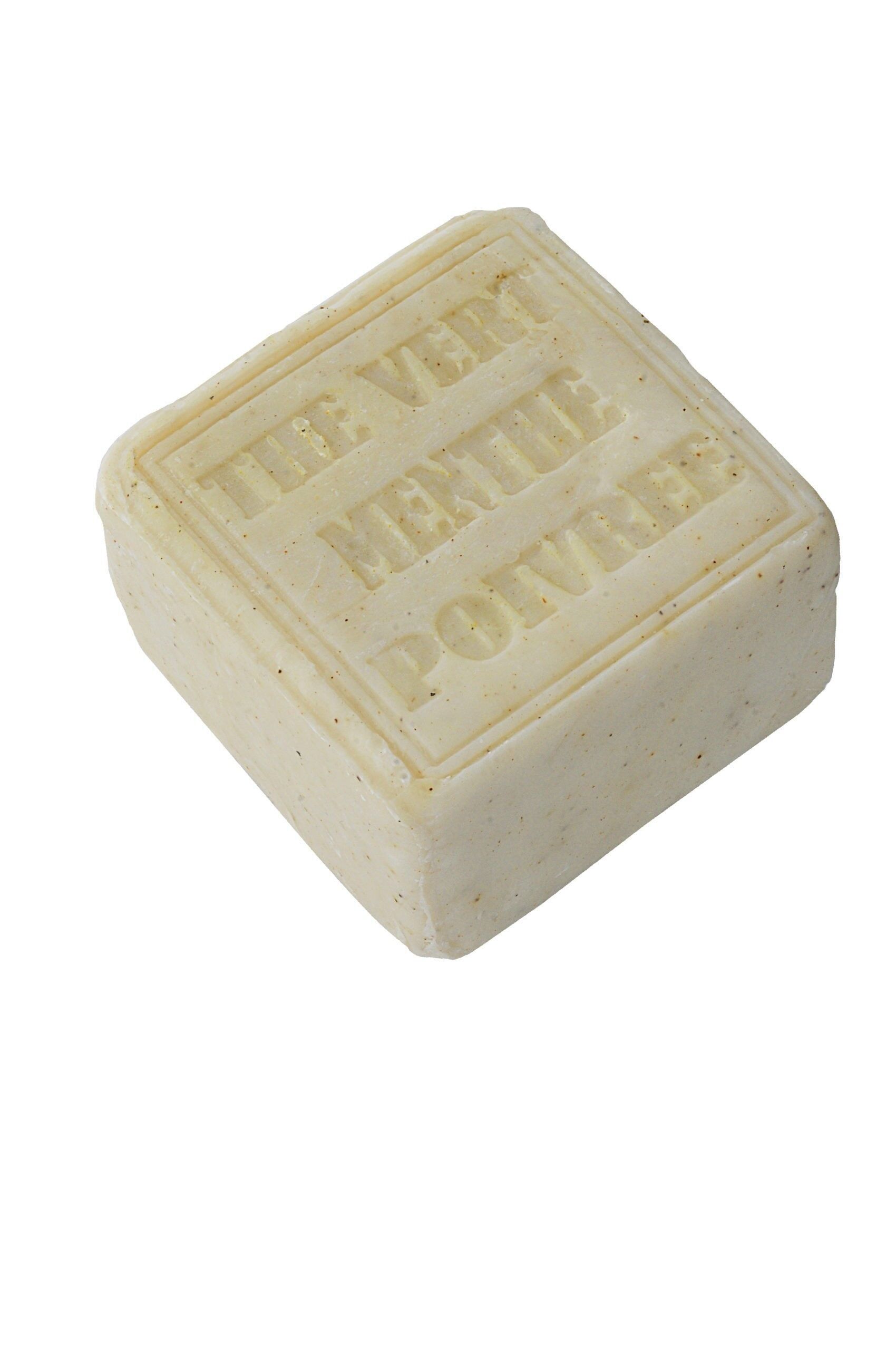 Würfelseife aus grünem Tee und Pfefferminze mit Arganöl, 260 g