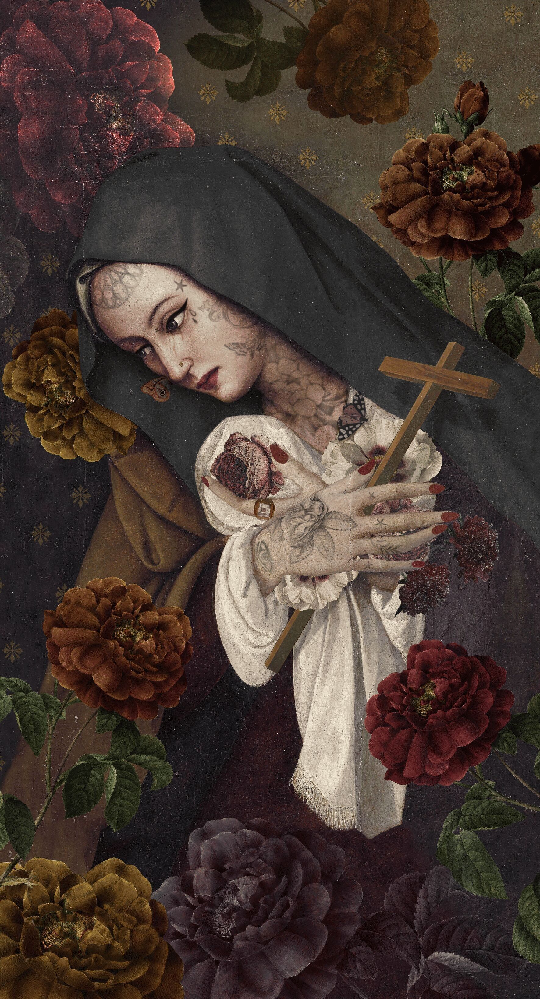 Tapestry 80x144 cm Saint Teresa