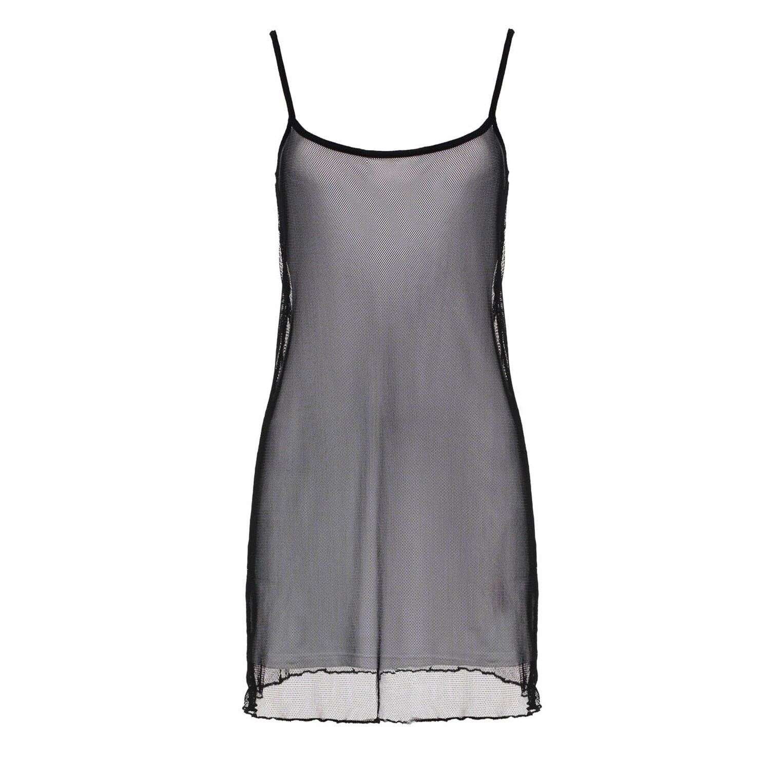 Minivestido de dos tonos en capas