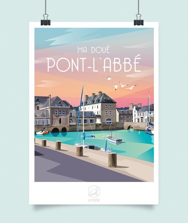 Affiche Pont l'Abbé